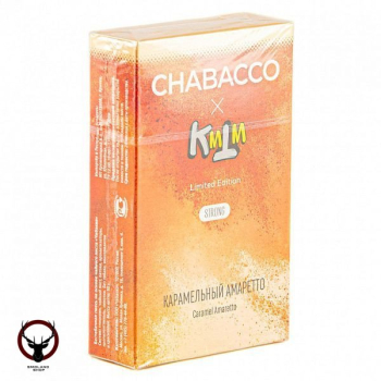 Табак для кальяна Chabacco STRONG Caramel amaretto 50гр