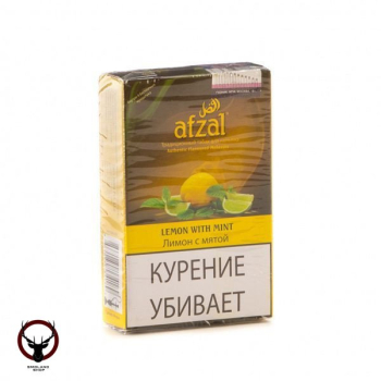 Afzal Lemon with mint 40гр