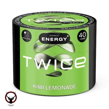 Табак для кальяна TWICE Киви-Лимонад 40гр