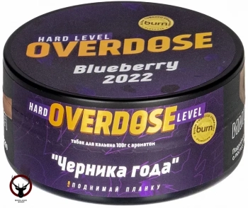 Табак для кальяна Overdose Blueberry 2022 100гр