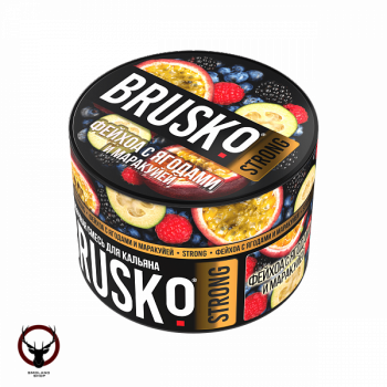 Табак для кальяна BRUSKO STRONG Фейхоа с ягодами и маракуйей 50гр