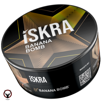 Табак для кальяна ISKRA Вanana Bomb 100гр
