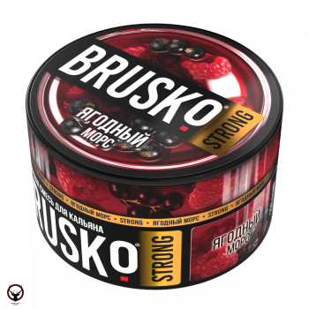 Табак для кальяна BRUSKO STRONG Ягодный морс 250гр