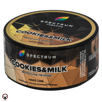 Табак для кальяна Spectrum HARD Cookies & milk 25гр