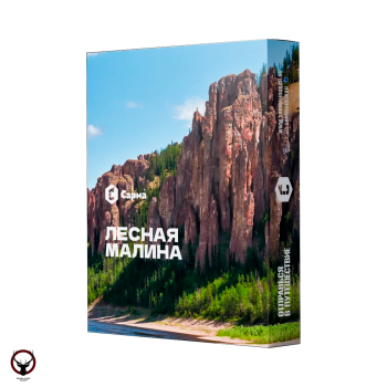 Табак для кальяна "Сарма" Лесная Малина 25гр