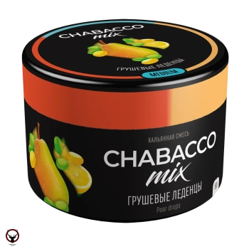 Табак для кальяна Chabacco Mix MEDIUM Pear drops 50гр