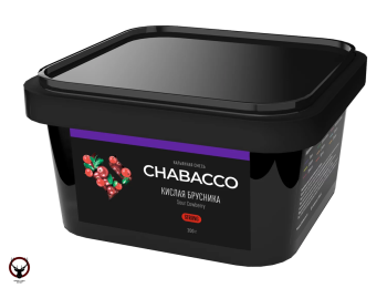 Табак для кальяна Chabacco STRONG Sour cowberry 200гр