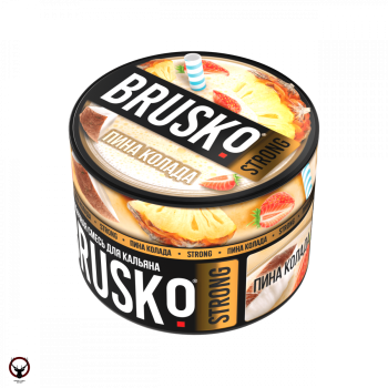 Табак для кальяна BRUSKO STRONG Пина колада 50гр