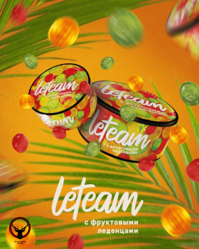 Смесь для кальяна Leteam с фруктовыми леденцами 125 гр