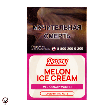 Табак для кальяна Ready 25гр Melon Ice Cream МРК