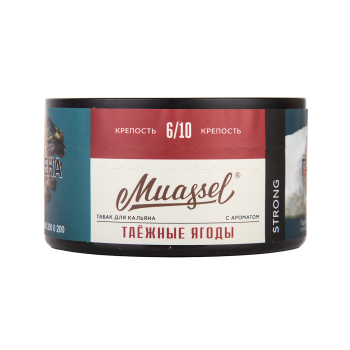 Muassel Strong 6/10 Таёжные ягоды 200гр