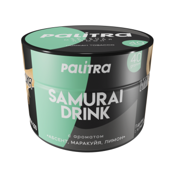 Табак Palitra - Samurai Drink (Абсент Маракуйя Лимон) 40 гр.
