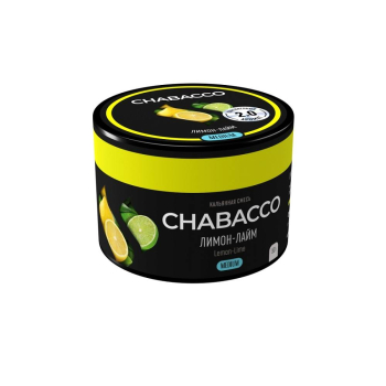 Chabacco MEDIUM Lemon-Lime 40гр МРК