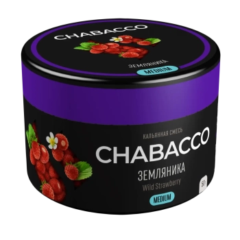Chabacco MEDIUM Wild strawberry 40гр МРК