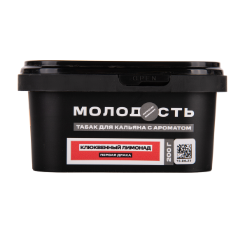 МОЛОДОСТЬ Первая драка (Клюква, малина) 200гр МРК