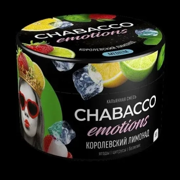 Chabacco Mix MEDIUM Royal lemonade 40гр МРК