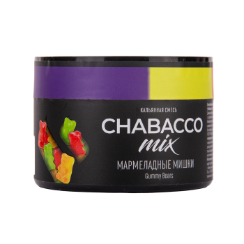 Chabacco MEDIUM Mix Gummy Bears 40гр МРК