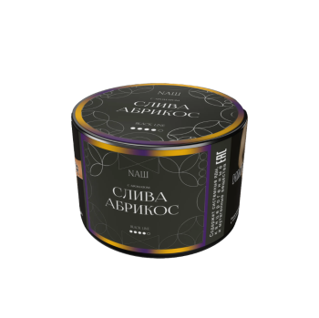 Табак NАШ Black Слива Абрикос 40гр МРК