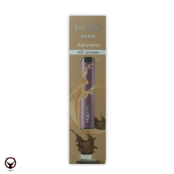 HQD Maxim - Капучино, 400 затяжек, 20мг (2%)