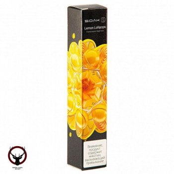 SOAK S Lemon Lollipops 2500 затяжек