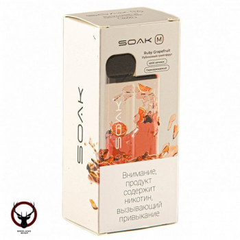 SOAK M Ruby Grapefruit 4000 затяжек