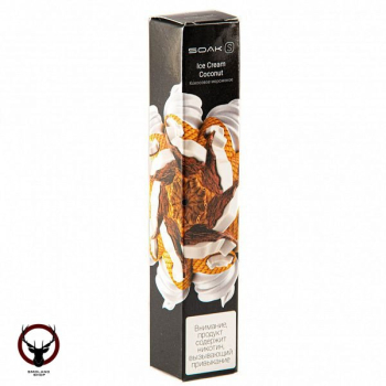 SOAK S Ice Cream Coconut 2500 затяжек