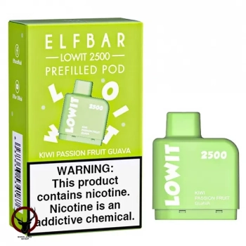 Картридж Elf Bar Lowit 2500 20 мг, 6 мл (Kiwi Passion Fruit Guava)