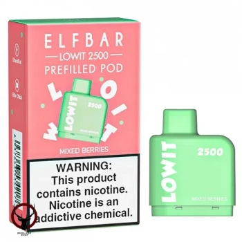 Картридж Elf Bar Lowit 2500 20 мг, 6 мл (Mixed Berries)