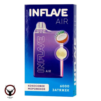 INFLAVE AIR Кокосовое мороженое (6000 затяжек)