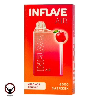 INFLAVE AIR Красное яблоко (6000 затяжек)