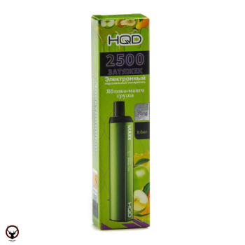 Электронная сигарета HQD MAXX Яблоко персик (2500 затяжек)