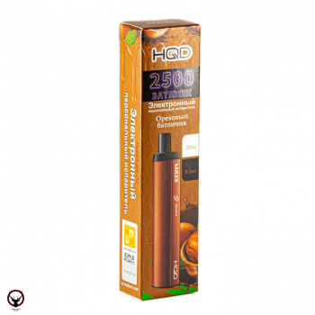 Электронная сигарета HQD MAXX Ореховый батончик (2500 затяжек)