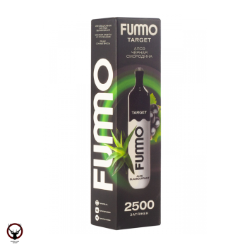 Электронная сигарета FUMMO TARGET Алоэ чёрная смородина (2500 затяжек)