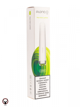 Электронная сигарета PLONQ PLUS PRO Груша киви личи (4000 затяжек) 20 мг