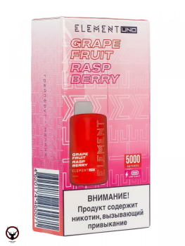 ELEMENT UNO Грейпфрут малина (5000 затяжек)