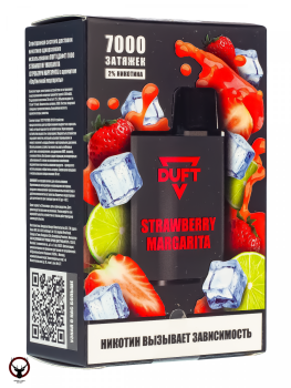 Электронная сигарета DUFT Strawberry Margarita (7000 затяжек)
