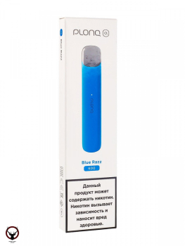 Электронная сигарета PLONQ ALPHA Голубая малина (600 затяжек) 20 мг