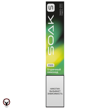 Электронная сигарета SOAK S Cucumber Lemonade 3500 затяжек