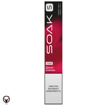 Электронная сигарета SOAK S Wild Cranberry 3500 затяжек