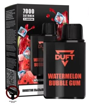 Электронная сигарета DUFT Watermelon Bubblegum (7000 затяжек)