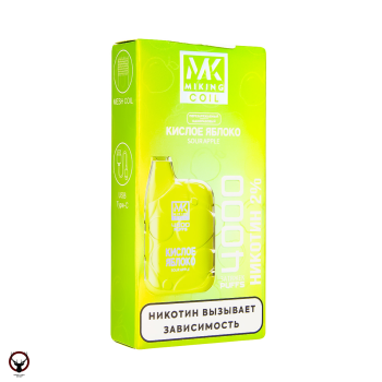 MIKING Кислое яблоко (4000 затяжек)