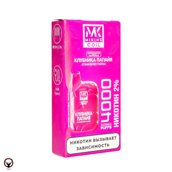 MIKING Клубника папайя (4000 затяжек)