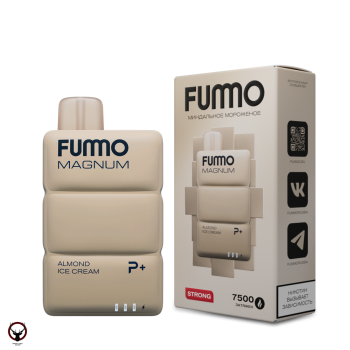 Электронная сигарета FUMMO MAGNUM Миндальное мороженое (7500 затяжек)