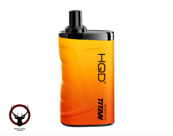 Электронная сигарета HQD TITAN Банан (7000 затяжек)