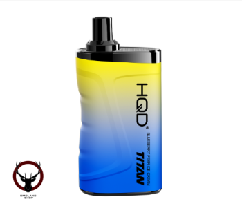 Электронная сигарета HQD TITAN Черника Груша Мороженое (7000 затяжек)