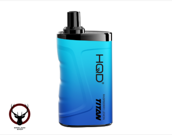 Электронная сигарета HQD TITAN Малина Лимон (7000 затяжек)