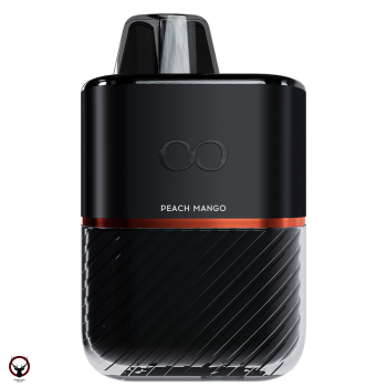 Электронная сигарета FOOSE BLACK Персик манго (7000 затяжек)