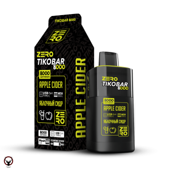 Электронная сигарета TIKOBAR ZERO Яблочный Сидр 8000 затяжек
