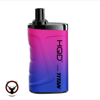 Электронная сигарета HQD TITAN Виноград (7000 затяжек)