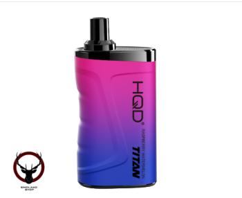 Электронная сигарета HQD TITAN Малина Арбуз (7000 затяжек)